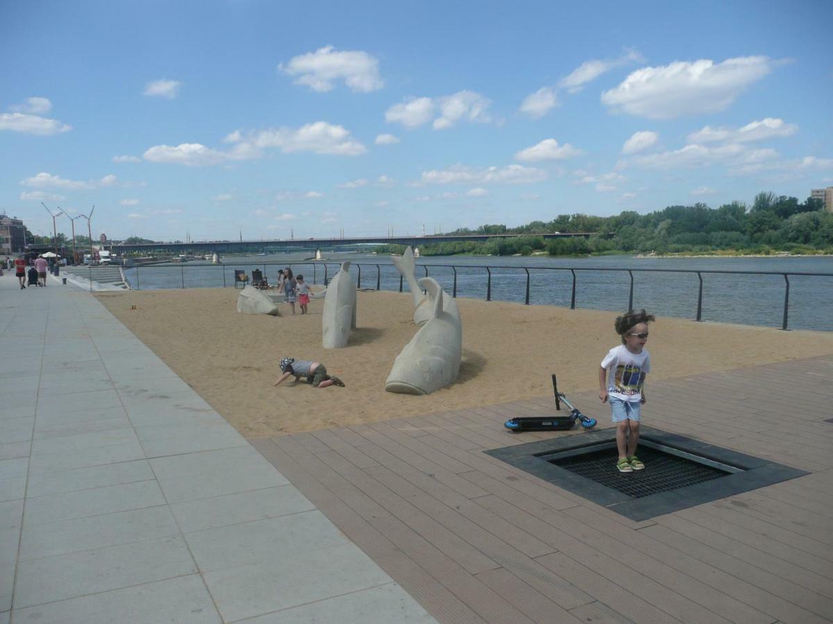 Sunny Wisla River Apartment 바르샤바 외부 사진